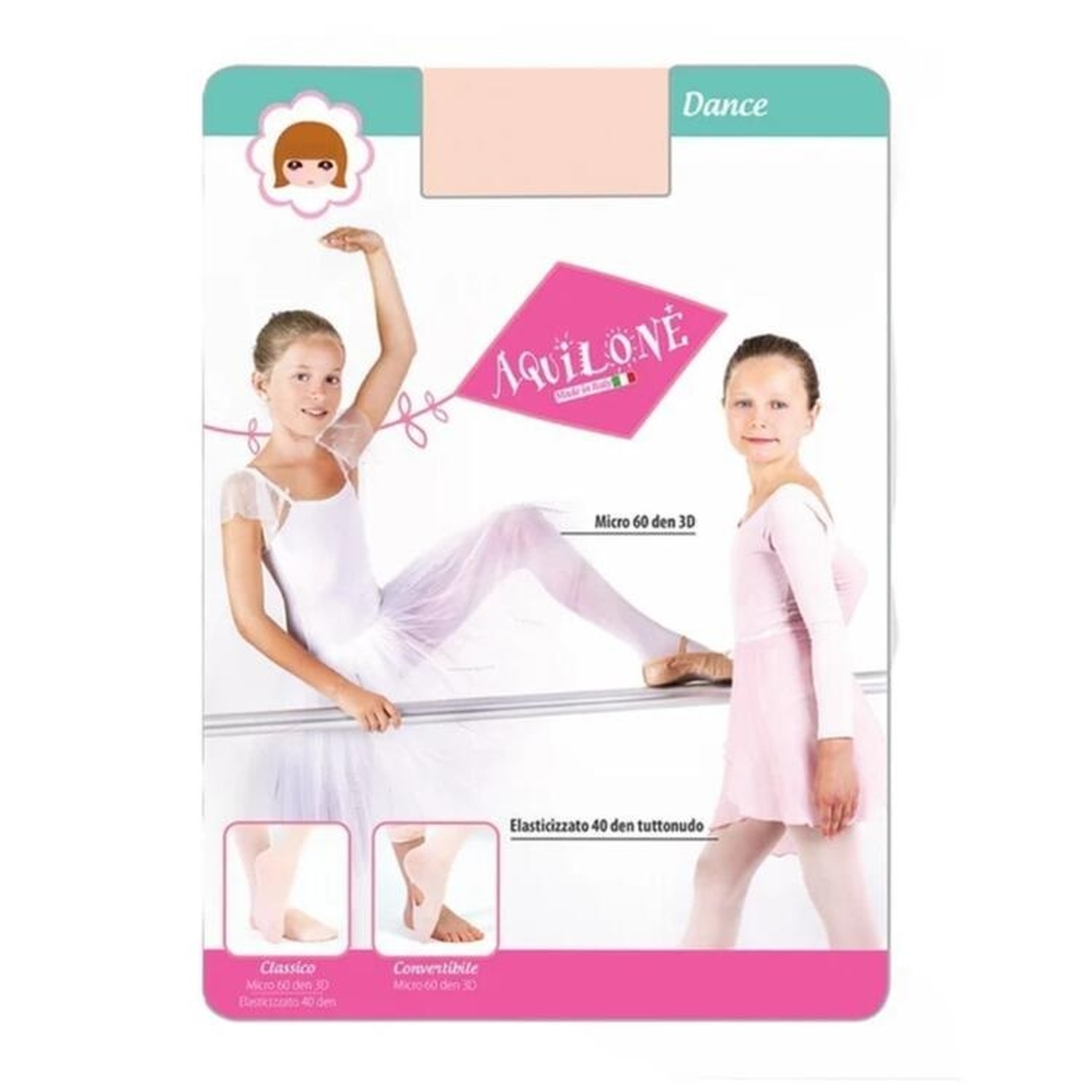 COLLANT BIMBA DANCE MICRO 60DEN