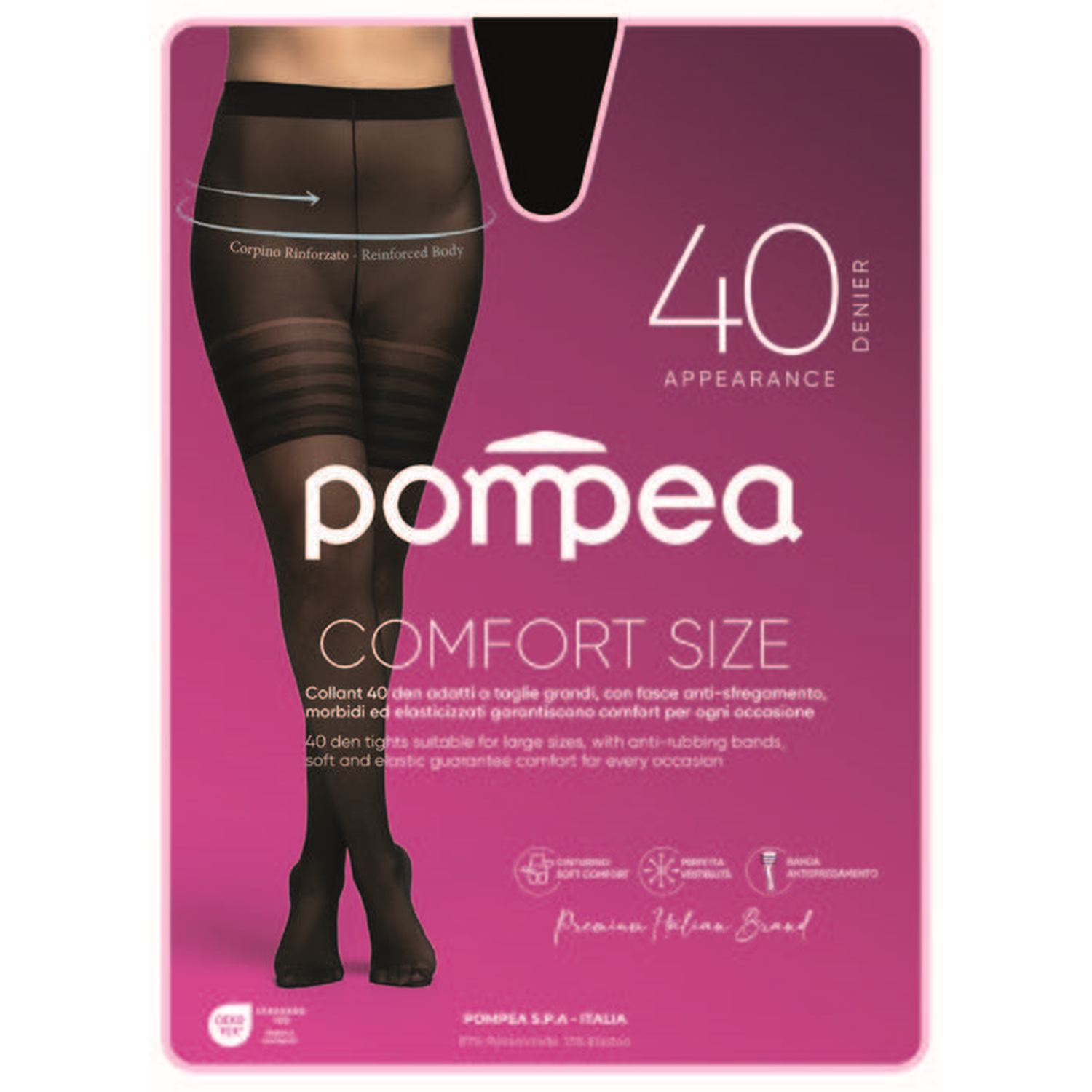 COLLANT 40DEN COMFORTSIZE